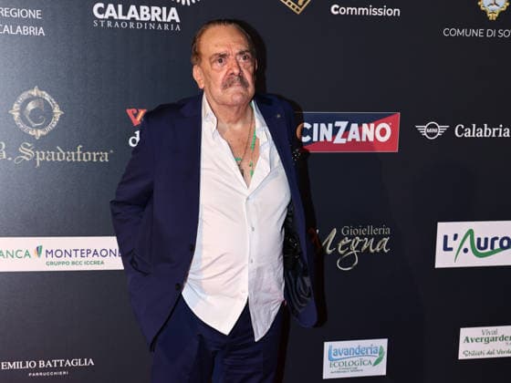 IPA87099649 - Soverato (CZ), 23rd edition of the Magna Graecia Film Festival – 5th evening. Pictured: Rino Barillari  Copyright: xMarcoxProvvisionatox xMarcoxProvvisionatox 87099649