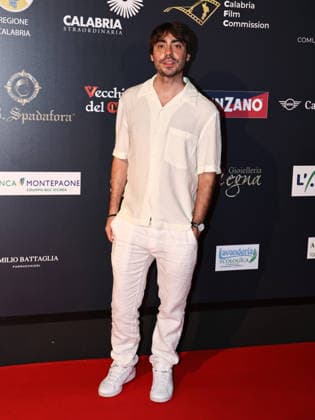 IPA87099652 - Soverato (CZ), 23rd edition of the Magna Graecia Film Festival—5th evening. Pictured: Edoardo Vecchioni  Copyright: xMarcoxProvvisionatox xMarcoxProvvisionatox 87099652