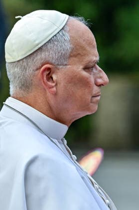 ITALY - POPE LEO XIV DURING A CONCERT IN BORGO LAUDATO SI , A 55-HECTARE EDUCATIONAL AND ENVIRONMENTAL CENTER, AT CASTEL GANDOLFO - 2026 7 29 Italy, Castel Gandolfo , Vatican, 2026 7 29 Pope Leo XIV during a concert in Borgo Laudato Si, a 55-hectare educational and environmental center, at Castel Gandolfo . EDITORIAL USE ONLY - NO BOOKS Copyright: xALESSIAxGIULIANIx