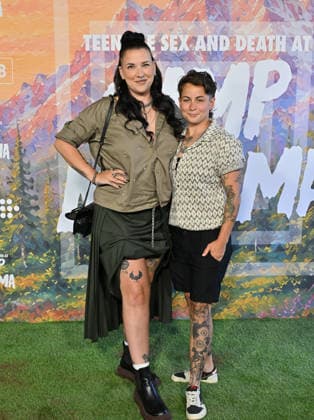 ˜Teenage Sex and Death at Camp Miasma™ Premiere Lee Coulombe and Jessica Gallagher arriving to the Teenage Sex and Death at Camp Miasma premiere held at the Directors Guild Theatre on July 29, 2026 in Los Angeles, CA. Los Angeles Directors Guild Theatre California USA Copyright: xLisaxOConnorx xAFF-USA.comx