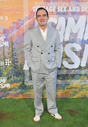 ˜Teenage Sex and Death at Camp Miasma™ Premiere Patrick Fischler arriving to the Teenage Sex and Death at Camp Miasma premiere held at the Directors Guild Theatre on July 29, 2026 in Los Angeles, CA. Los Angeles Directors Guild Theatre California USA Copyright: xLisaxOConnorx xAFF-USA.comx