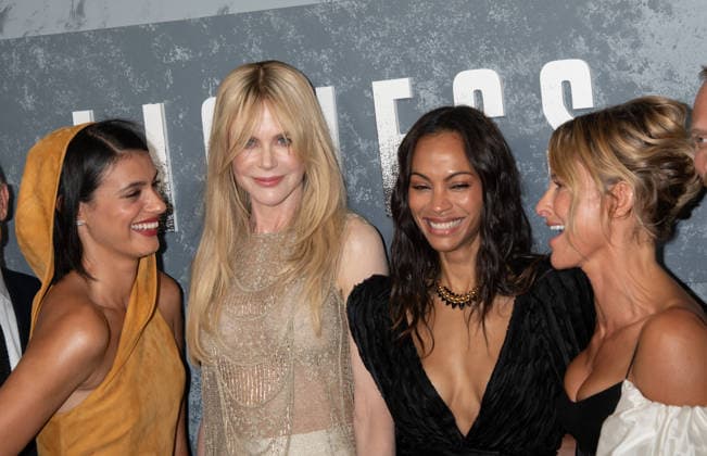NY Premiere of Lioness S3 Featuring: Laysla De Oliveira, Nicole Kidman, Zoe Saldana, Jill Wagner Where: New York, New York, United States When: 29 Jul 2026 Credit: Janet Mayer INSTARimages.com EDITORIAL USE ONLY. NOT FOR USE BY NEWSPAPERS BASED IN THE UK. Copyright: xx instar55886872