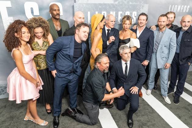 July 29, 2026, Bronx, New York, USA: Celestina Harris, Hannah Love Lanier, LaMonica Garrett, Austin Ho bert, Matt Gerald, James Jordan, Laysla De Oliveira, Dave Annable, Michael Kelly, Jill Wagner, Ian Bohen, Jonah Wharton, Thad Luckinbill and Michael Friedman attend Vanity Fair hosted screening of Paramount+ Original Third Season of Lioness at SVA theatre in New York, NY on July 29, 2026. Bronx USA  - ZUMAr339 20260729_znp_r339_097 Copyright: xLevxRadinx