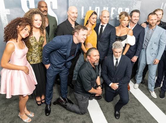 July 29, 2026, Bronx, New York, USA: Celestina Harris, Hannah Love Lanier, LaMonica Garrett, Austin Ho bert, Matt Gerald, James Jordan, Laysla De Oliveira, Dave Annable, Michael Kelly, Jill Wagner, Ian Bohen, Jonah Wharton, Thad Luckinbill attend Vanity Fair hosted screening of Paramount+ Original Third Season of Lioness at SVA theatre in New York, NY on July 29, 2026. Bronx USA  - ZUMAr339 20260729_znp_r339_098 Copyright: xLevxRadinx
