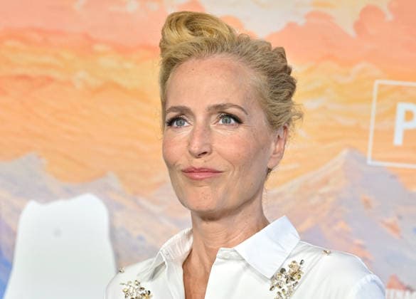 ˜Teenage Sex and Death at Camp Miasma™ Premiere Gillian Anderson arriving to the Teenage Sex and Death at Camp Miasma premiere held at the Directors Guild Theatre on July 29, 2026 in Los Angeles, CA. Los Angeles Directors Guild Theatre California USA Copyright: xLisaxOConnorx xAFF-USA.comx