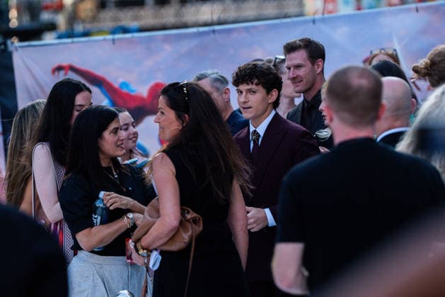 Tom Holland at Spider-Man Brand New Day Premiere at ODEON Luxe Leicester Square on July 29, 2026 in London, England. LONDON, ENGLAND - JULY 29: Tom Holland at Spider-Man Brand New Day Premiere at ODEON Luxe Leicester Square on July 29, 2026 in London, England., Credit:Pupat Chenaksara Avalon United Kingdom, London, ODEON Luxe Leicester Square  Copyright: xPupatxChenaksarax xAvalonx 1119618498