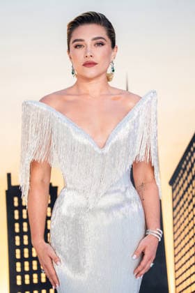 Florence Pugh at Spider-Man Brand New Day Premiere at ODEON Luxe Leicester Square on July 29, 2026 in London, England. LONDON, ENGLAND - JULY 29: Florence Pugh at Spider-Man Brand New Day Premiere at ODEON Luxe Leicester Square on July 29, 2026 in London, England., Credit:Pupat Chenaksara Avalon United Kingdom, London, ODEON Luxe Leicester Square  Copyright: xPupatxChenaksarax xAvalonx 1119618913