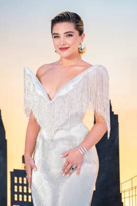 Florence Pugh at Spider-Man Brand New Day Premiere at ODEON Luxe Leicester Square on July 29, 2026 in London, England. LONDON, ENGLAND - JULY 29: Florence Pugh at Spider-Man Brand New Day Premiere at ODEON Luxe Leicester Square on July 29, 2026 in London, England., Credit:Pupat Chenaksara Avalon United Kingdom, London, ODEON Luxe Leicester Square  Copyright: xPupatxChenaksarax xAvalonx 1119618942