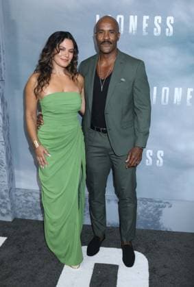 July 29, 2026, New York, New York, USA: MINA GARRETT and actor LAMONICA GARRETT seen at Paramount Plus Original Series Lioness Season 3 arrivals held at SVA Theater. New York USA  - ZUMAk03_ 20260729_zaf_k03_007 Copyright: xNancyxKaszermanx