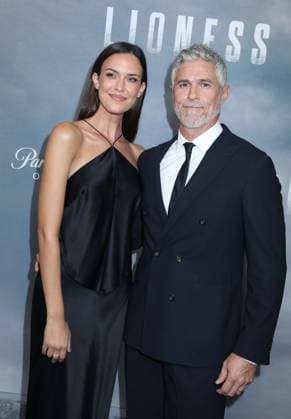 July 29, 2026, New York, New York, USA: ODETTE ANNABLE and actor DAVE ANNABLE seen at Paramount Plus Original Series Lioness Season 3 arrivals held at SVA Theater. New York USA  - ZUMAk03_ 20260729_zaf_k03_018 Copyright: xNancyxKaszermanx
