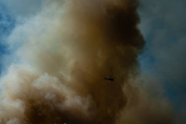 Wildfire Threatens Village Of Camps-la-Source France, Camps-la-Source, July 29, 2026 Several wildfires are affecting the southern part of Brignoles and threatening the village of Camps-la-Source, while the neighborhoods of Pelicon and Tombarel are subject to an evacuation order issued by the Var Prefecture to the Brignoles Exhibition Hall in Camps-la-Source, France, on July 29, 2026. Photo by Laurent Coust ABACAPRESS.COM Camps-la-Source France  Copyright: xCoustxLaurent ABACAx