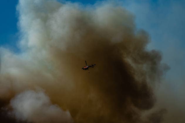 Wildfire Threatens Village Of Camps-la-Source France, Camps-la-Source, July 29, 2026 Several wildfires are affecting the southern part of Brignoles and threatening the village of Camps-la-Source, while the neighborhoods of Pelicon and Tombarel are subject to an evacuation order issued by the Var Prefecture to the Brignoles Exhibition Hall in Camps-la-Source, France, on July 29, 2026. Photo by Laurent Coust ABACAPRESS.COM Camps-la-Source France  Copyright: xCoustxLaurent ABACAx