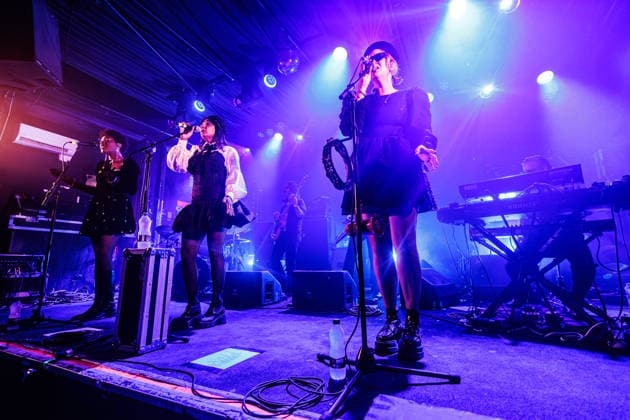 Say She She perform in Brighton Concorde 2 Brighton, East Sussex, UK on 29 July 2026 Nya Brown, Piya Malik and Sabrina Cunningham of Say She She perform on stage, Credit:Andy Sturmey Andrew Sturmey - B1114 Avalon United Kingdom, East Sussex, Brighton  Copyright: xAndyxSturmeyx xAndrewxSturmeyx-xB1114x xAvalonx 1119655263