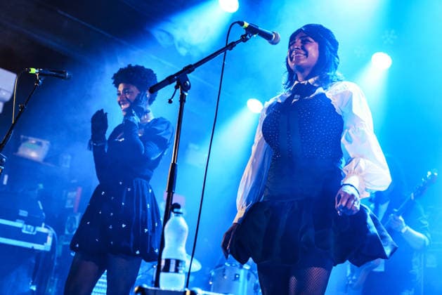 Say She She perform in Brighton Concorde 2 Brighton, East Sussex, UK on 29 July 2026 Nya Brown, Piya Malik and Sabrina Cunningham of Say She She perform on stage, Credit:Andy Sturmey Andrew Sturmey - B1114 Avalon United Kingdom, East Sussex, Brighton  Copyright: xAndyxSturmeyx xAndrewxSturmeyx-xB1114x xAvalonx 1119655287