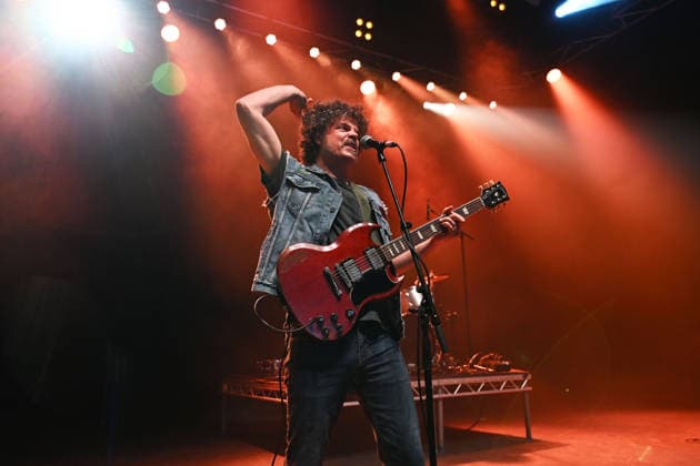 Wolfmother performing at Shepherd™s Bush Empire LONDON, ENGLAND - JULY 29: Andrew Stockdale of ˜Wolfmother™ performing at Shepherd™s Bush Empire on July 29, 2026 in London, England. CAP MAR MAR Great Britain UK Copyright: xMartinxHarris CapitalxPicturesx