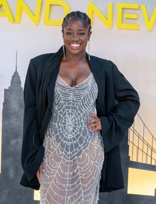 Clara Amfo attends Spider-Man: Brand New Day UK Premiere at the Odeon Luxe Leicester Square in London, England. UK. Wednesday 29th July 2026. Copyright: xJamesxWarrenx SPIDER-MAN - BRAND NEW DAY - UK PREMIERE83