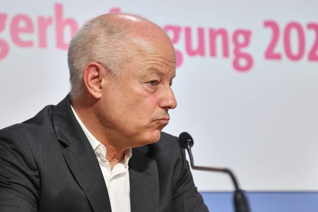 Berlin, Deutschland, 30.07.2026: Haus der Bundespressekonferenz: Pressekonferenz: dbb beamtenbund und tarifunion - Bürgerbefragung öffentlicher Dienst 2026: Frank Zitka, dbb Pressesprecher *** Berlin, Germany, July 30, 2026, Federal Press Conference Center, Press Conference: dbb (Civil Servants Federation and Collective Bargaining Union), 2026 Public Service Citizen Survey, Frank Zitka, dbb Press Spokesperson Copyright: xdtsxNachrichtenagenturx dts_128986
