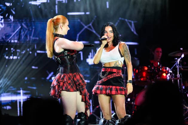 July 29, 2026, Marina Di Pietrasanta, Lucca, Italy: TATU perform the only European date of their Return of the legend in an exclusive evening in Marina di Pietrasanta at the La Versiliana Festival, 29 07 2026 Marina Di Pietrasanta Italy  - ZUMAa289 20260729_zia_a289_127 Copyright: xStefanoxDallexLuchex xAgfx