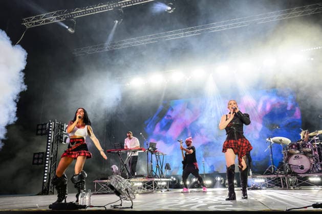 July 29, 2026, Marina Di Pietrasanta, Lucca, Italy: TATU perform the only European date of their Return of the legend in an exclusive evening in Marina di Pietrasanta at the La Versiliana Festival, 29 07 2026 Marina Di Pietrasanta Italy  - ZUMAa289 20260729_zia_a289_128 Copyright: xStefanoxDallexLuchex xAgfx
