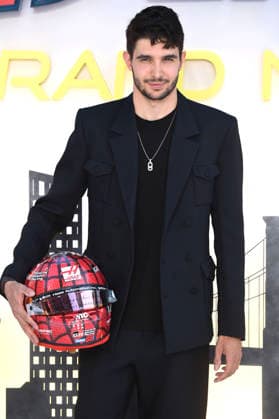 Esteban Ocon bei der Premiere des Kinofilms Spider-Man: Brand New Day im Cineworld Leicester Square. London, 29.07.2026 *** Esteban Ocon at the premiere of the movie *Spider-Man: Brand New Day* at Cineworld Leicester Square in London, July 29, 2026 Foto:xS.xVasx xFuturexImagex spiderman_london_6812