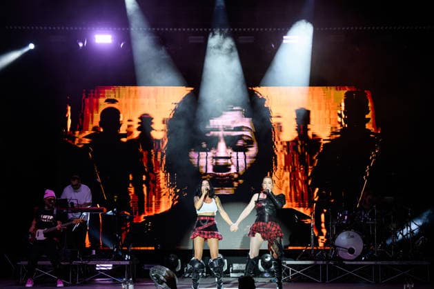 July 29, 2026, Marina Di Pietrasanta, Lucca, Italy: TATU perform the only European date of their Return of the legend in an exclusive evening in Marina di Pietrasanta at the La Versiliana Festival, 29 07 2026 Marina Di Pietrasanta Italy  - ZUMAa289 20260729_zia_a289_139 Copyright: xStefanoxDallexLuchex xAgfx