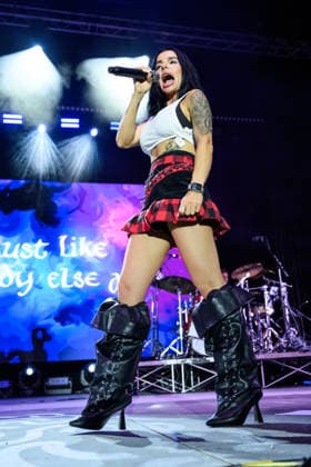 July 29, 2026, Marina Di Pietrasanta, Lucca, Italy: TATU perform the only European date of their Return of the legend in an exclusive evening in Marina di Pietrasanta at the La Versiliana Festival, 29 07 2026 Marina Di Pietrasanta Italy  - ZUMAa289 20260729_zia_a289_148 Copyright: xStefanoxDallexLuchex xAgfx