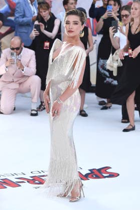 Florence Pugh bei der Premiere des Kinofilms Spider-Man: Brand New Day im Cineworld Leicester Square. London, 29.07.2026 *** Florence Pugh at the premiere of the movie *Spider-Man: Brand New Day* at Cineworld Leicester Square in London, July 29, 2026 Foto:xS.xVasx xFuturexImagex spiderman_london_6844