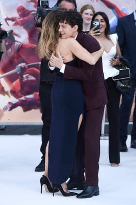 Marisa Tomei und Tom Holland bei der Premiere des Kinofilms Spider-Man: Brand New Day im Cineworld Leicester Square. London, 29.07.2026 *** Marisa Tomei and Tom Holland at the premiere of the movie *Spider-Man: Brand New Day* at Cineworld Leicester Square in London, July 29, 2026 Foto:xS.xVasx xFuturexImagex spiderman_london_6861