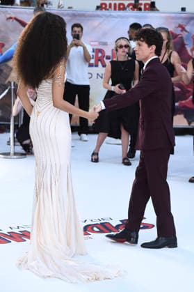 Zendaya mit Ehemann Tom Holland bei der Premiere des Kinofilms Spider-Man: Brand New Day im Cineworld Leicester Square. London, 29.07.2026 *** Zendaya with her husband Tom Holland at the premiere of the movie *Spider-Man: Brand New Day* at Cineworld Leicester Square in London, July 29, 2026 Foto:xS.xVasx xFuturexImagex spiderman_london_6875