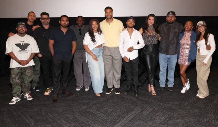 Special Screening of Splash City and Q&A held at Universal Cinema AMC in CityWalk Hollywood Featuring: David Mansanalez, Steve Louis Villegas, Anthony Fernandez, Christopher Ammanuel, Hazel Renee, Zach Sowers, Reed Shannon, Arie Rose, Alex Ferrufino, Trishtan Williams Where: Los Angeles, California, United States When: 29 Jul 2026 Credit: Faye s Vision Cover Images EDITORIAL USE ONLY. NOT FOR USE BY NEWSPAPERS BASED IN THE UK. Copyright: xx coverimg55887780