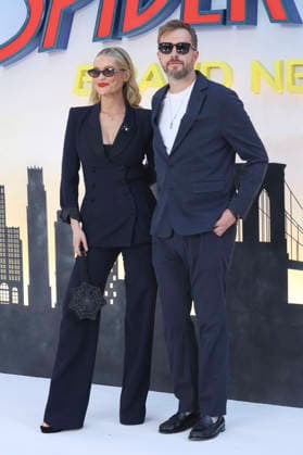 Laura Whitmore mit Ehemann Iain Stirling bei der Premiere des Kinofilms Spider-Man: Brand New Day im Cineworld Leicester Square. London, 29.07.2026 *** Laura Whitmore with her husband, Iain Stirling, at the premiere of the movie *Spider-Man: Brand New Day* at Cineworld Leicester Square in London, July 29, 2026 Foto:xD.xJonesx xFuturexImagex spiderman_london_6914