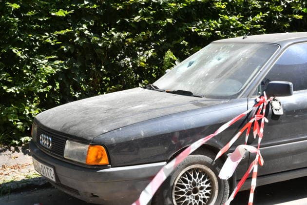 Russian overnight missile strike damages residential buildings in Lviv LVIV, UKRAINE - JULY 30: A damaged car is seen following a Russian missile attack in Lviv, Ukraine, on July 30, 2026. The overnight strike hit residential areas, damaging 21 houses, vehicles, a kindergarten, and a school, leaving 31 people injured and two others missing as search operations continue. Olena Znak Anadolu Lviv Ukraine. Editorial use only. Please get in touch for any other usage.  Copyright: x2026xAnadoluxOlenaxZnakx