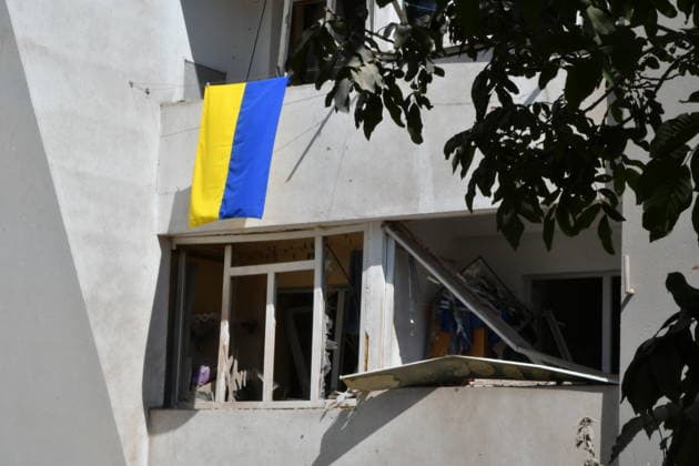 Russian overnight missile strike damages residential buildings in Lviv LVIV, UKRAINE - JULY 30: A view of the damaged area following a Russian missile attack in Lviv, Ukraine, on July 30, 2026. The overnight strike hit residential areas, damaging 21 houses, vehicles, a kindergarten, and a school, leaving 31 people injured and two others missing as search operations continue. Olena Znak Anadolu Lviv Ukraine. Editorial use only. Please get in touch for any other usage.  Copyright: x2026xAnadoluxOlenaxZnakx