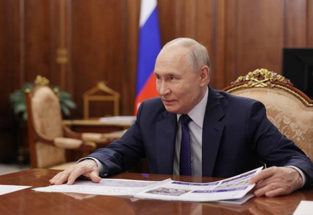Russia Putin 9213962 30.07.2026 Russian President Vladimir Putin meets with Moscow Region Governor Andrei Vorobyov at the Kremlin in Moscow, Russia. Alexander Kazakov Sputnik Moscow Russia  Copyright: xAlexanderxKazakovx