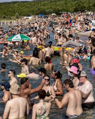 Drum&bass festival Let It Roll 2026 starts at Lake Most in Most, Czech Republic, on July 30, 2026, and run to August 1st. (CTKxPhoto VojtechxHajek) CTKPhotoP2026073006448  CTKPhotoP2026073006448