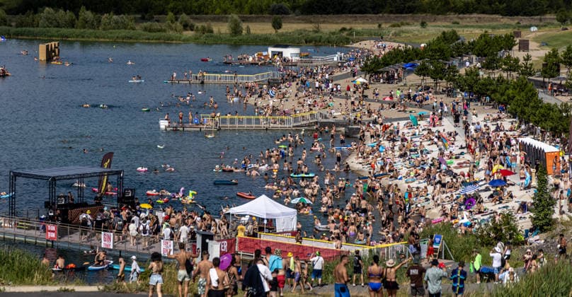 Drum&bass festival Let It Roll 2026 starts at Lake Most in Most, Czech Republic, on July 30, 2026, and run to August 1st. (CTKxPhoto VojtechxHajek) CTKPhotoP2026073006450  CTKPhotoP2026073006450