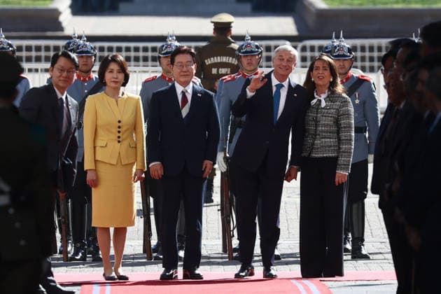 Santiago, July 30, 2026: The President of the Republic, Jose Antonio Kast, is on an official visit to meet with his counterpart from the Republic of Korea, Lee Jae Myung. Dragomir Yankovic, Aton Chile, Santiago, Chile. Aton 1176554  Copyright: DRAGOMIRxYANKOVIC ATONxCHILE