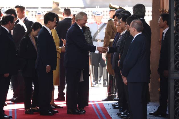 Santiago, July 30, 2026: The President of the Republic, Jose Antonio Kast, is on an official visit to meet with his counterpart from the Republic of Korea, Lee Jae Myung. Dragomir Yankovic, Aton Chile, Santiago, Chile. Aton 1176559  Copyright: DRAGOMIRxYANKOVIC ATONxCHILE
