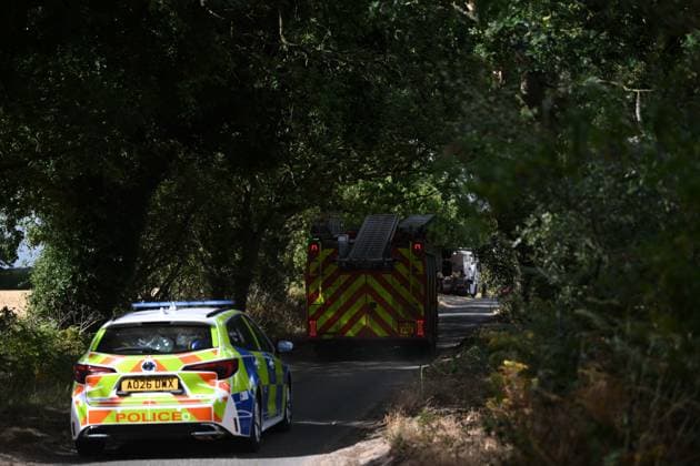 Heath fire breaks out in United Kingdom LEISTON, UNITED KINGDOM - JULY 30: Firefighters respond to a large wildfire and heath fire at Dunwich Heath near Suffolk in Leiston, United Kingdom, on July 30, 2026. A major incident was declared after the blaze spread across approximately 100 hectares, prompting the evacuation of nearby areas. Rasid Necati Aslim Anadolu Leiston United Kingdom. Editorial use only. Please get in touch for any other usage.  Copyright: x2026xAnadoluxRasidxNecatixAslimx