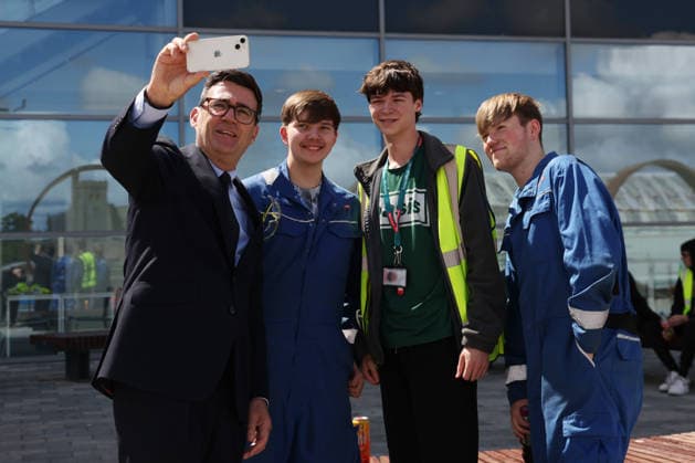 Prime Minister Andy Burnham visits BAE Systems Barrow 30 07 2026. Barrow-in-Furness, United Kingdom. Prime Minister Andy Burnham visits BAE Systems in Barrow., Credit:Ben Perry B66 Avalon United Kingdom, Cumbria, Barrow-in-Furness, 10 Downing Street  Copyright: xBenxPerryx xB66x xAvalonx 1119771420