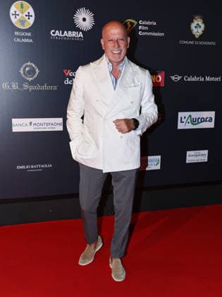 IPA87125819 - Soverato (CZ), Magna Graecia Film Festival - Day 6. Pictured: Domenico Vacca  Copyright: xMarcoxProvvisionatox xMarcoxProvvisionatox 87125819