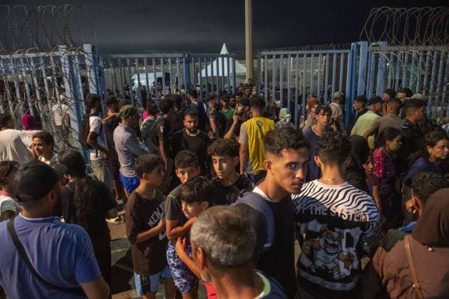 More than 800 irregular migrants intercepted while attempting to swim from Morocco to Spain s North African coast CASTILLEJOS, MOROCCO - JULY 31: More than 800 irregular migrants attempting to swim from the coast of Castillejos, Morocco, to the Spanish North African enclave of Ceuta are intercepted by authorities on July 31, 2026. Some migrants who manage to reach Spanish territory are deported and returned to Morocco. Abu Adem Muhammed Anadolu Castillejos Morocco. Editorial use only. Please get in touch for any other usage.  Copyright: x2026xAnadoluxAbuxAdemxMuhammedx