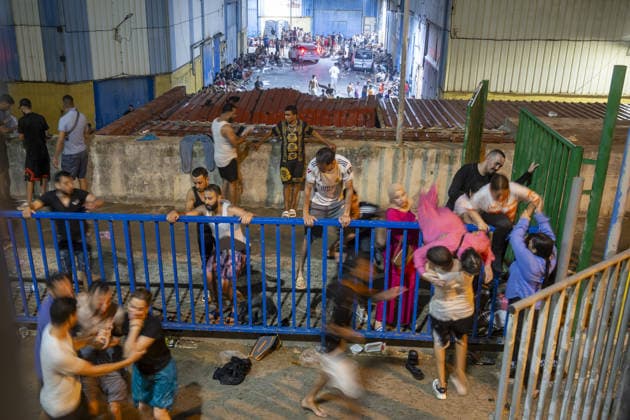 Hundreds of migrants reach Spain s Ceuta after swimming from Morocco CEUTA, SPAIN - JULY 30: Hundreds of migrants have attempted to swim from Morocco to the Spanish city of Ceuta in North Africa, while the number of arrivals exceeded 1,500 in just over a week, according to local news in Cueta, Spain on July 30, 2026. As Moroccan and Algerian migrants attempted to reach Ceuta by swimming, most were reportedly intercepted by Moroccan patrol boats. Spain s Maritime Rescue Service and the Spanish Red Cross rescued 117 people from the water, while the Civil Guard assisted around 200 others with patrol boats. The Spanish Civil Guard also found two bodies which raised the death toll along Ceuta s coastline so far this year to 29. Marcos Moreno A  Copyright: x2026xAnadoluxMarcosxMorenox