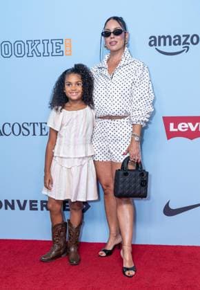 July 30, 2026, Bronx, New York, USA: Carissa Rosario and daughter Angelica Anderson attends Amazon Back-To-School Kids Fashion Show presented by Rookie Kids at Iron 23 in New York, NY on July 30, 2026. Kids showcased clothes and shoes by Converse, Nike, Levi s, Lacoste and Hurley. Bronx USA  - ZUMAr339 20260730_znp_r339_002 Copyright: xLevxRadinx