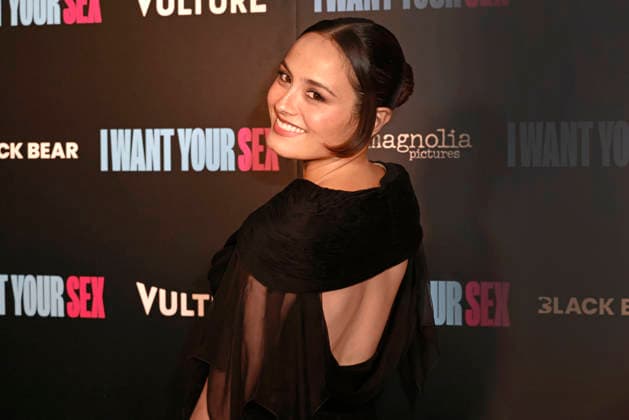 Actress Chase Sui Wonders arrives on the red carpet at the New York Premiere of I Want Your Sex in New York City on Thursday, July 30, 2026.  NYP20260730605 PETERxFOLEY