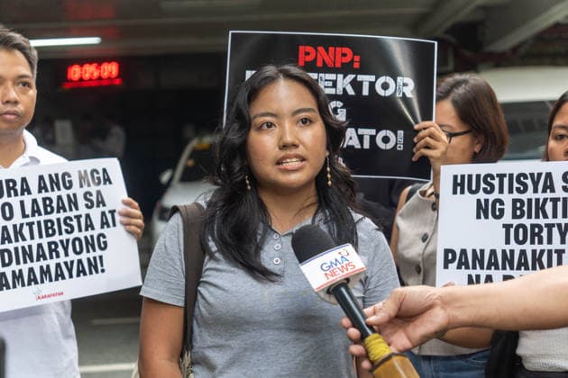 July 31, 2026, Quezon City, Metro Manila, Philippines: Progressive groups file a letter on July 31, 2026 requesting the Commission on Human Rights to conduct an independent investigation on the widespread cases of police violence across multiple demonstrations. The letter gave emphasis to a culture of violence against dissenters. Quezon City Philippines  - ZUMAp220 20260731_zip_p220_010 Copyright: xCharlesxPerezx