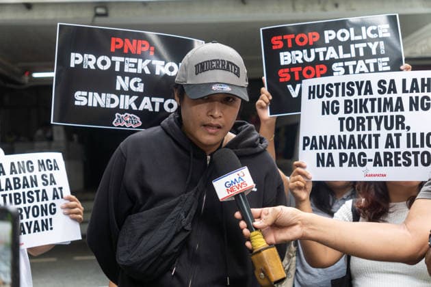 July 31, 2026, Quezon City, Metro Manila, Philippines: Progressive groups file a letter on July 31, 2026 requesting the Commission on Human Rights to conduct an independent investigation on the widespread cases of police violence across multiple demonstrations. The letter gave emphasis to a culture of violence against dissenters. Quezon City Philippines  - ZUMAp220 20260731_zip_p220_011 Copyright: xCharlesxPerezx