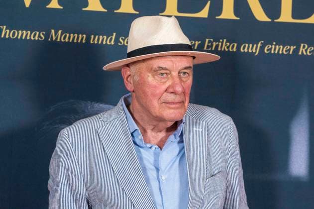 ABB VATERLAND- Hanns Zischler Schauspieler zu Gast bei der Berliner Kino Film Premiere des Filmes Vaterland im Delphi Kino Berlin den 30.07.2026 Berlin Deutschland *** ABB VATERLAND: Actor Hanns Zischler attended the Berlin film premiere of *Vaterland* at the Delphi Cinema in Berlin on July 30, 2026, in Berlin, Germany