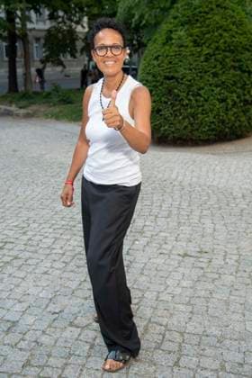 ABB VATERLAND- Mo Asumang zu Gast bei der Berliner Kino Film Premiere des Filmes Vaterland im Delphi Kino Berlin den 30.07.2026 Berlin Deutschland *** ABB VATERLAND Mo Asumang attended the Berlin film premiere of *Vaterland* at the Delphi Kino Berlin on July 30, 2026, in Berlin, Germany