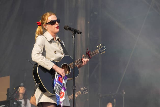 July 30, 2026, Chicago, Illinois, USA: Musician AUDREY HOBERT during the Lollapalooza Music Festival at Grant Park in Chicago, Illinois Chicago USA  - ZUMAs135 20260730_zap_s135_185 Copyright: xDanielxDeSloverx